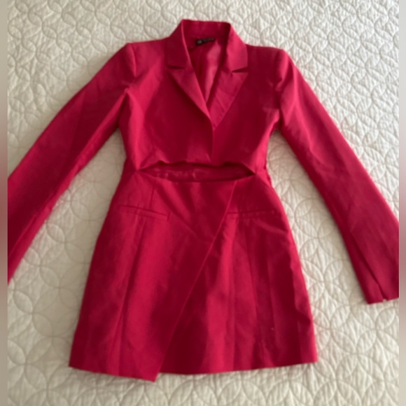 NWT ZARA Blazer Suit Dress Small (FINAL PRICE 79) - Picture 10 of 14
